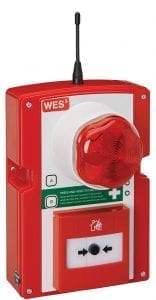 WES3 Strobe and sounder call point