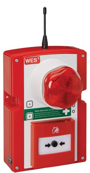 WES3 Strobe and sounder call point