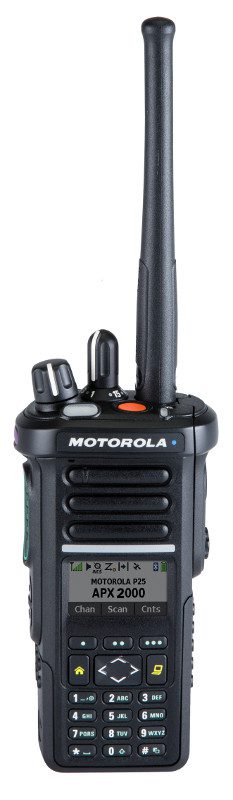 Motorola APX2000 Portable UHF 450-527MHz P25 Model 3 Inc Dual Mic, 1900mAh Li-Ion Battery (NNTN8128), Ant & 2″ Belt Clip, IP67 Motorola APX2000 Portable UHF 450-527MHz P25 Model 3 Inc Dual Mic, 1900mAh Li-Ion Battery (NNTN8128), Ant & 2″ Belt Clip, IP67