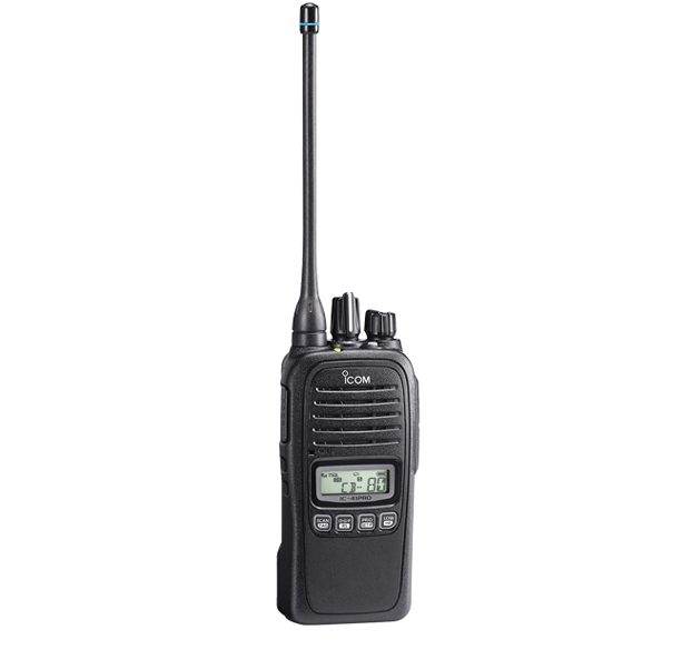 Icom IC-41PRO IP67 Waterproof Portable UHF 5w 80Ch+, Batt, Chgr, Antenna & Belt Clip