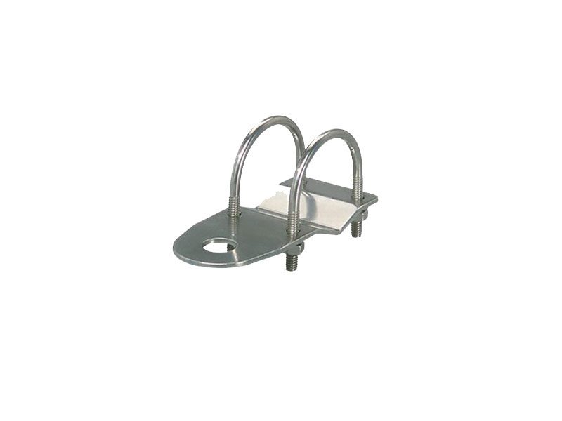 GME Antenna Mounting Bracket MB408SS 3mm Stainless Steel Bull Bar Bracket