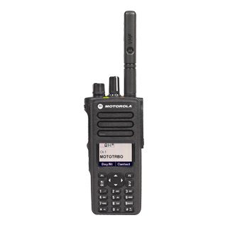 Motorola DP4801e Portable UHF 403-527MHz Keypad/display, GPS/bluetooth Inc Antenna, 2450 mAh IP68 LiIon Battery & Belt Clip