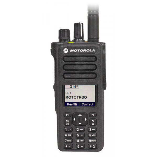 Motorola DP4800e Portable UHF 403-527MHz Keypad/display Inc Antenna, Standard Battery & Belt Clip