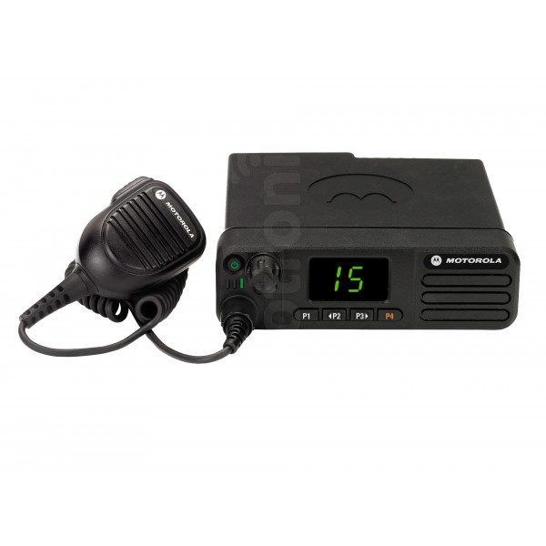 Motorola DM4401e Mobile VHF 136-174MHz Numeric Display Including Microphone, Cradle & Power Lead