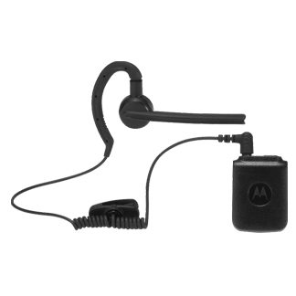 Motorola Flexible-Fit Swivel Earpiece with Boom Microphone, requires PS000042A14 Charger