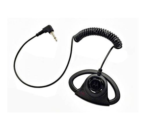 Motorola Adjustable D-style Earpiece for Remote Speaker Microphone (RSM)