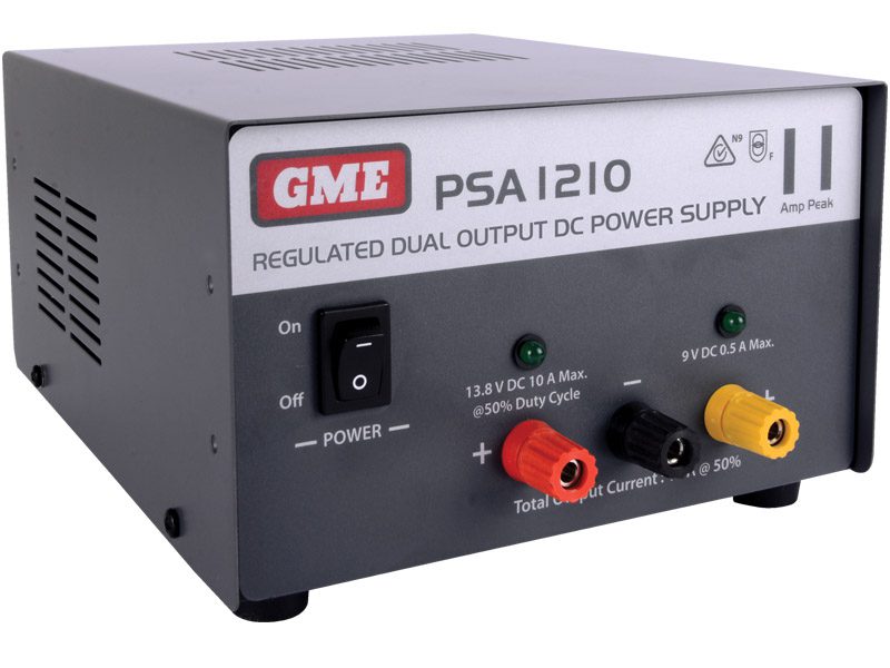 GME Power Supply Regulated (11 Amp Peak) GME Power Supply Regulated (11 Amp Peak)