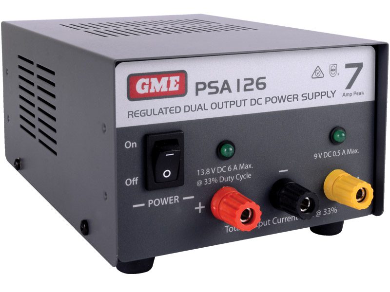 GME Power Supply Regulated (7 Amp Peak)