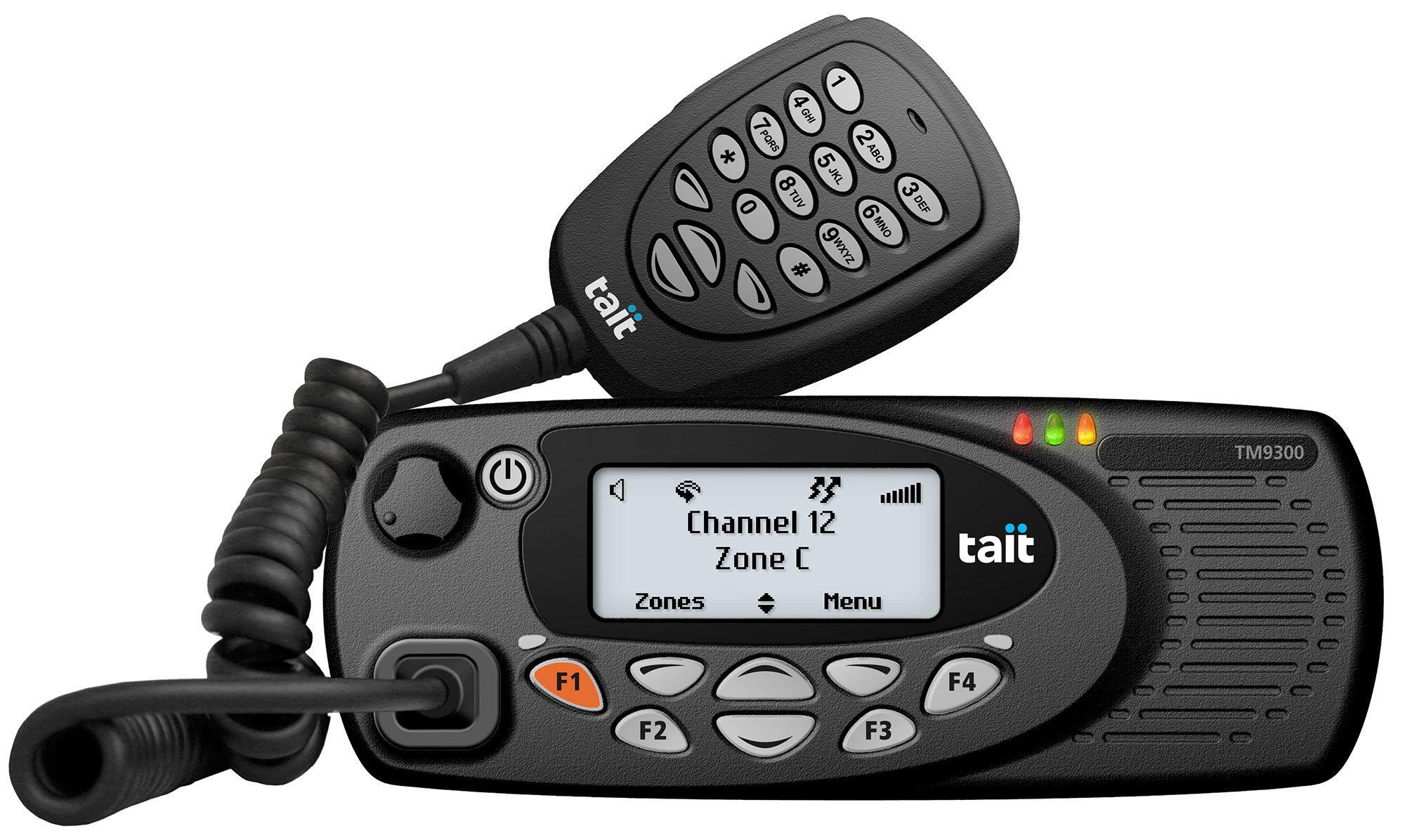 TAIT TM9355 Mobile Dash Mount DMR VHF/ UHF 25Watts TAIT TM9355 Mobile Dash Mount DMR VHF/ UHF 25Watts