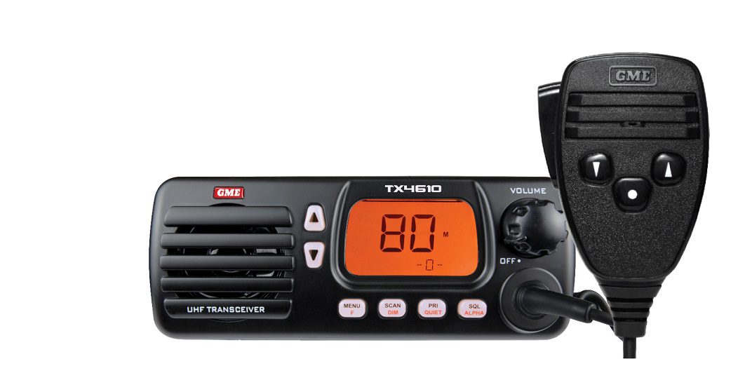 GME TX4610 Mobile UHF 5 Watt 80Ch Waterproof