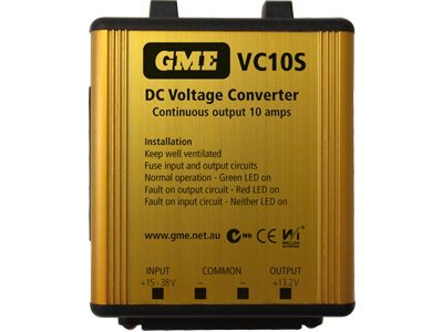 GME Voltage Convertor VC10S 24-12V DC 10A Switch Mode