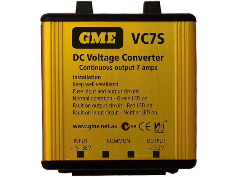 GME Voltage Convertor VC7S 24-12V DC 7A Switch Mode